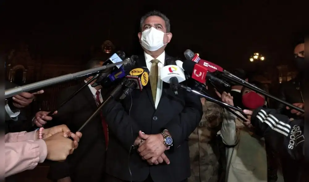 El también congresista de Acción Popular sostuvo que los problemas con Vizcarra "ya fueron superados". Foto: Luis Á. Villanueva Ortiz: /URPI-GLR El también congresista de Acción Popular sostuvo que los problemas con Vizcarra "ya fueron superados". Foto: Luis Á. Villanueva Ortiz: /URPI-GLR