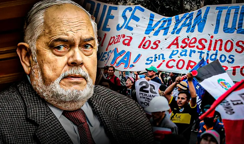 Jorge Montoya cuestionó las protestas que se registran en el interior del país. Foto: composición Gerson Cardoso/LR Jorge Montoya cuestionó las protestas que se registran en el interior del país. Foto: composición Gerson Cardoso/LR