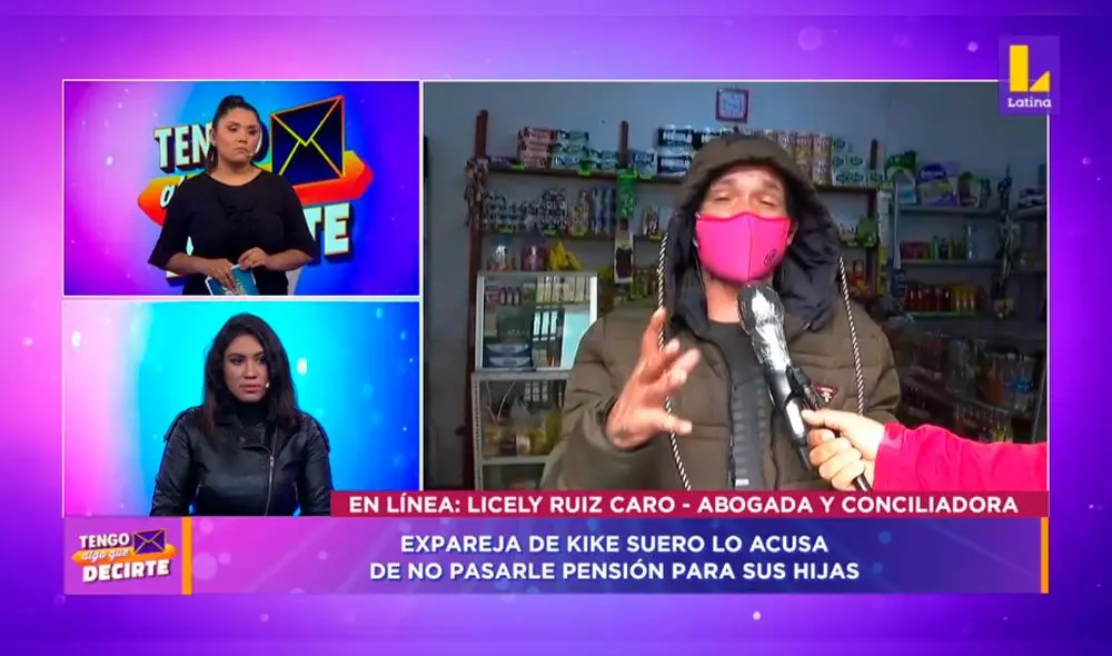 Según la joven, la última vez que le envió víveres fue hace 4 semanas y fueron productos “baratos”. Foto: captura Latina