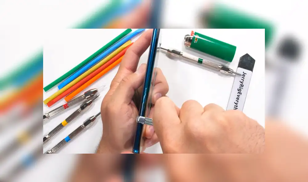 Desliza para ver los resultados de esta prueba de resistencia. Foto: Captura.