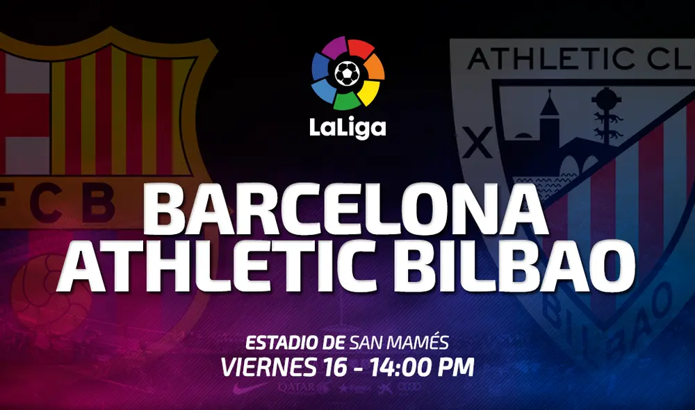Barcelona vs Athletic Bilbao EN VIVO ONLINE por la Liga Santander vía ESPN. Barcelona vs Athletic Bilbao EN VIVO ONLINE por la Liga Santander vía ESPN.
