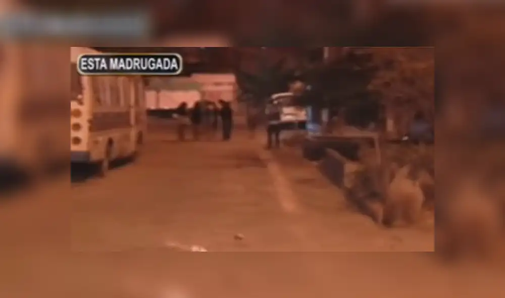 El Agustino: balean a hombre que se resistió al robo de su vehículo [VIDEO]