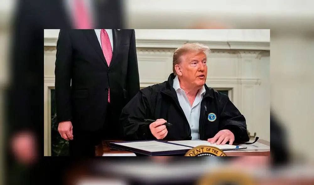 El presidente de los Estados Unidos en alerta para no contagiarse de coronavirus. Foto: EFE