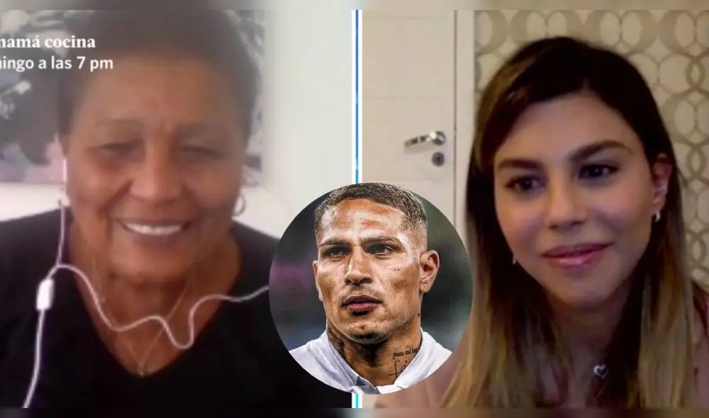 La madre del futbolista se enlazó con el programa En boca de todos para comunicarse en una videollamada con su querida nuera. (Foto: Captura América TV)