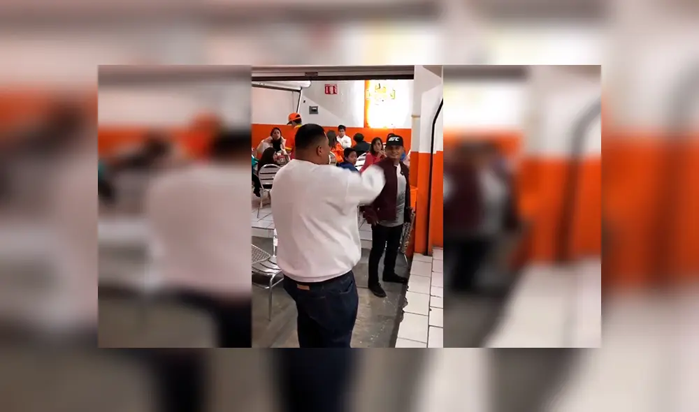 En YouTube, unos jóvenes ingresaron a un restaurante y realizan freestyle usando de ejemplo a los clientes.