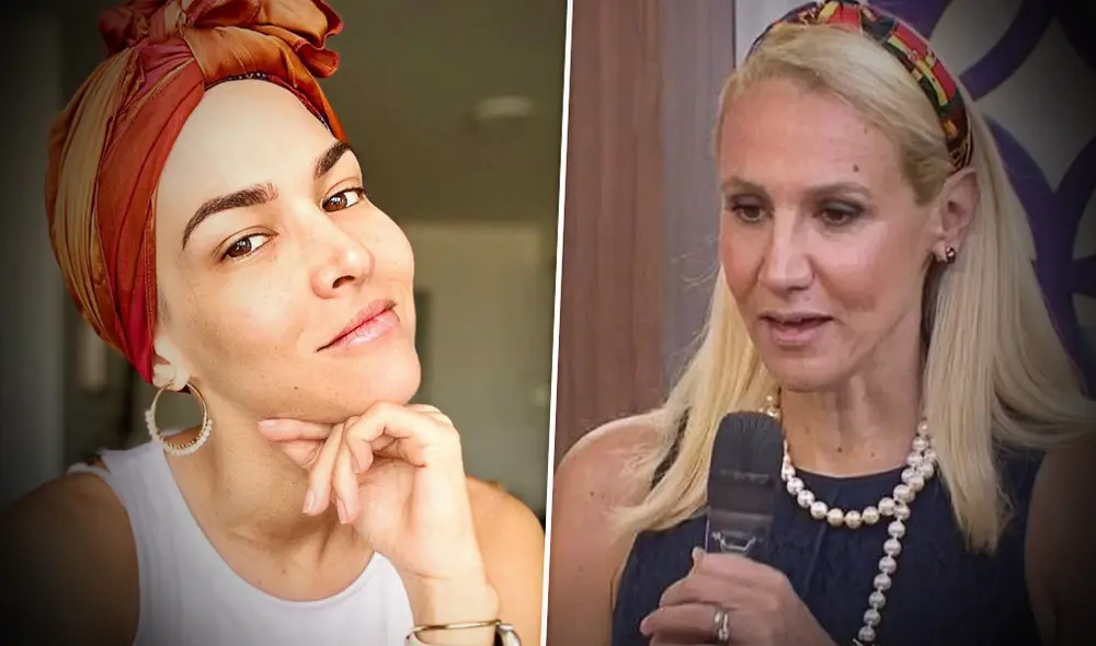 Anahí de cárdenas recibe disculpas de Giulianna Sanmarco en vivo. Foto: Composición. Anahí de cárdenas recibe disculpas de Giulianna Sanmarco en vivo. Foto: Composición.