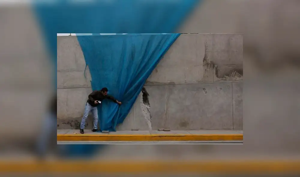 Lima: Aparecen nuevas grietas en el By-Pass de 28 de Julio [VIDEO]