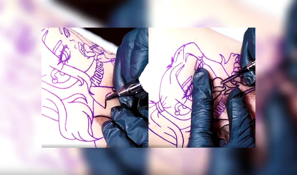Desliza a la izquierda para ver el tatuaje que ha impresionado a los usuarios de Facebook. Foto: Captura. Desliza a la izquierda para ver el tatuaje que ha impresionado a los usuarios de Facebook. Foto: Captura.