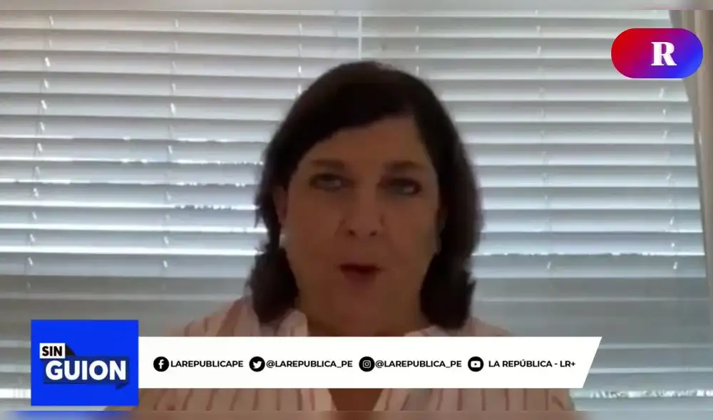 Rosa María Palacios en Sin Guion. Foto: LR+ Rosa María Palacios en Sin Guion. Foto: LR+