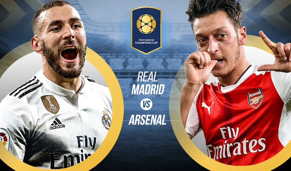 Real Madrid vs. Arsenal EN VIVO EN DIRECTO por la Internacional Champions Cup Real Madrid vs. Arsenal EN VIVO EN DIRECTO por la Internacional Champions Cup