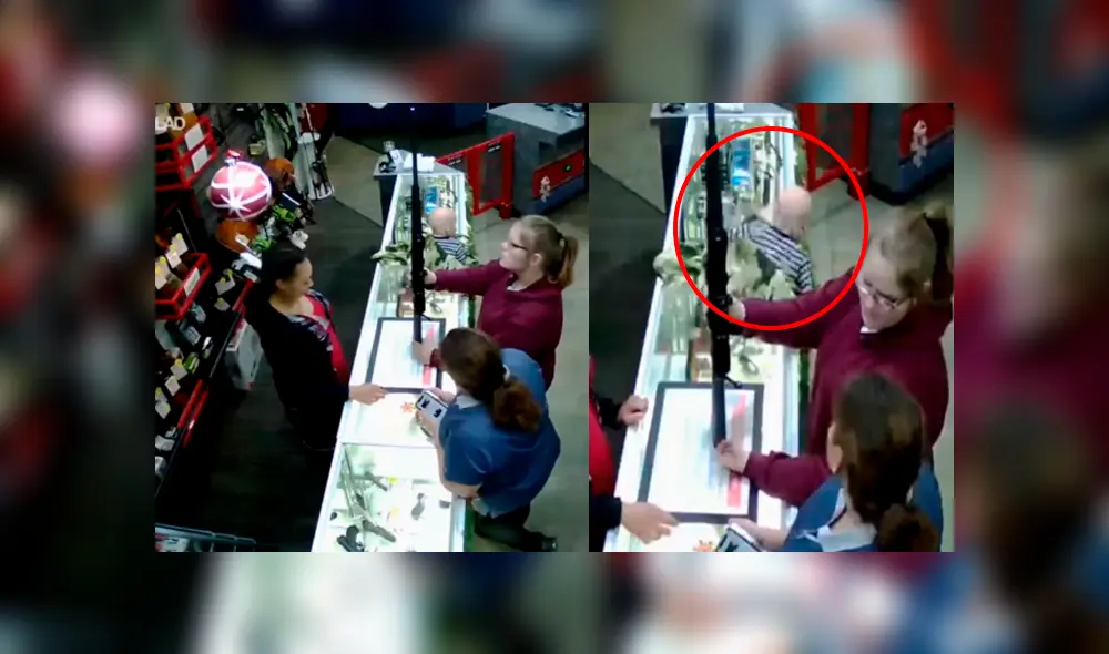 Facebook viral: cámara de seguridad registra momento exacto en que trabajador salva a bebé de sufrir terrible accidente Facebook viral: cámara de seguridad registra momento exacto en que trabajador salva a bebé de sufrir terrible accidente