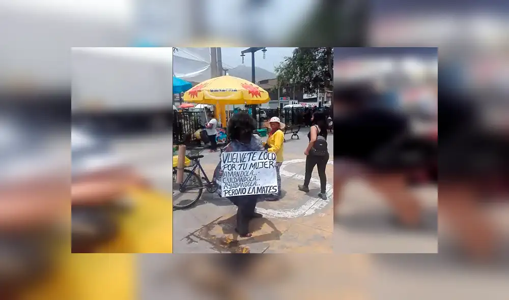 Facebook viral: peruano se disfraza de mendigo para hacer reflexionar por el 'Día de la Mujer' [VIDEO]