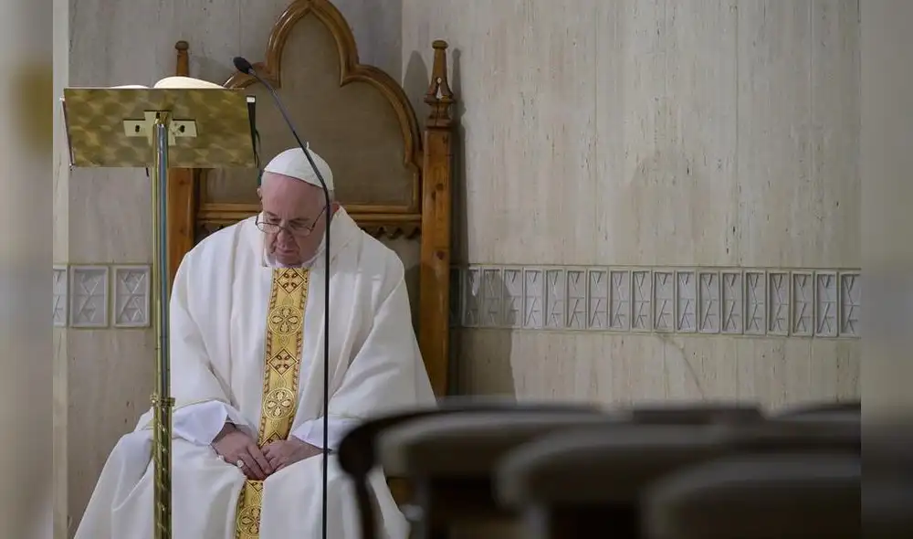 Un residente de la casa del papa da positivo en coronavirus. Foto: EFE. Un residente de la casa del papa da positivo en coronavirus. Foto: EFE.