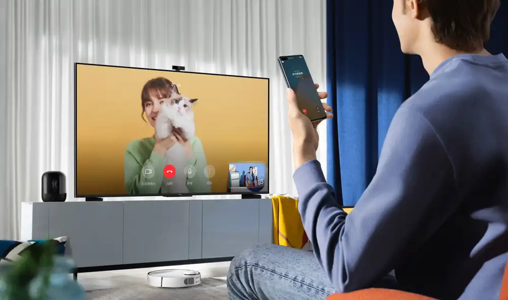 Lanzamiento oficial de la línea de televisores Vision S Pro. Foto: Huawei Lanzamiento oficial de la línea de televisores Vision S Pro. Foto: Huawei
