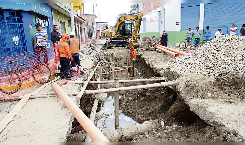 Obras de reconstrucción se retrasarán seis meses más en distrito de Catacaos