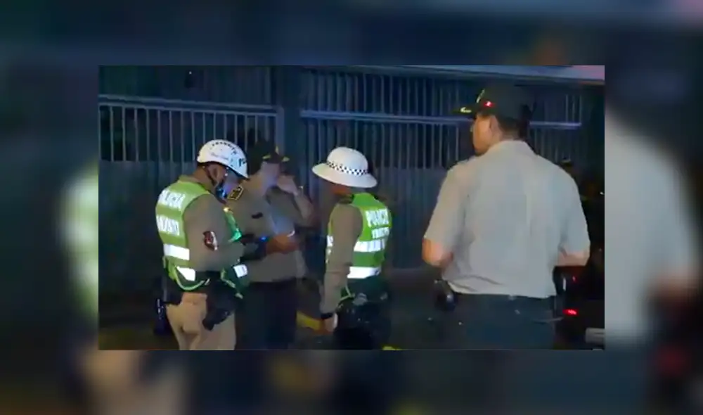 Conductor arrastró por ocho cuadras a policía que quiso intervenirlo [VIDEO]