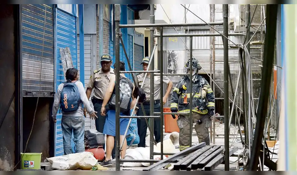 Nuevo incendio en Mesa Redonda causa la muerte de un trabajador