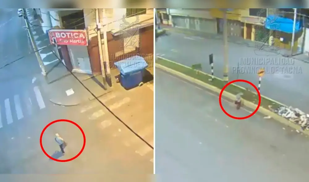 Soldado deambulaba por las calles de Tacna a altas horas de la noche.