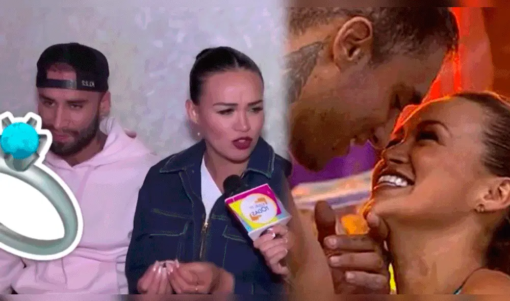 Angie Arizaga y Jota Benz tienen planes de formar una familia juntos. Foto: composición LR/América TV
