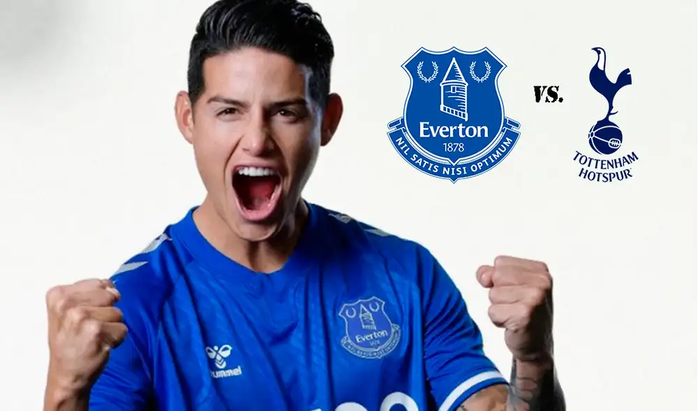 Everton vs. Tottenham EN VIVO con James Rodríguez por la Premier League. Gráfica: La República Everton vs. Tottenham EN VIVO con James Rodríguez por la Premier League. Gráfica: La República