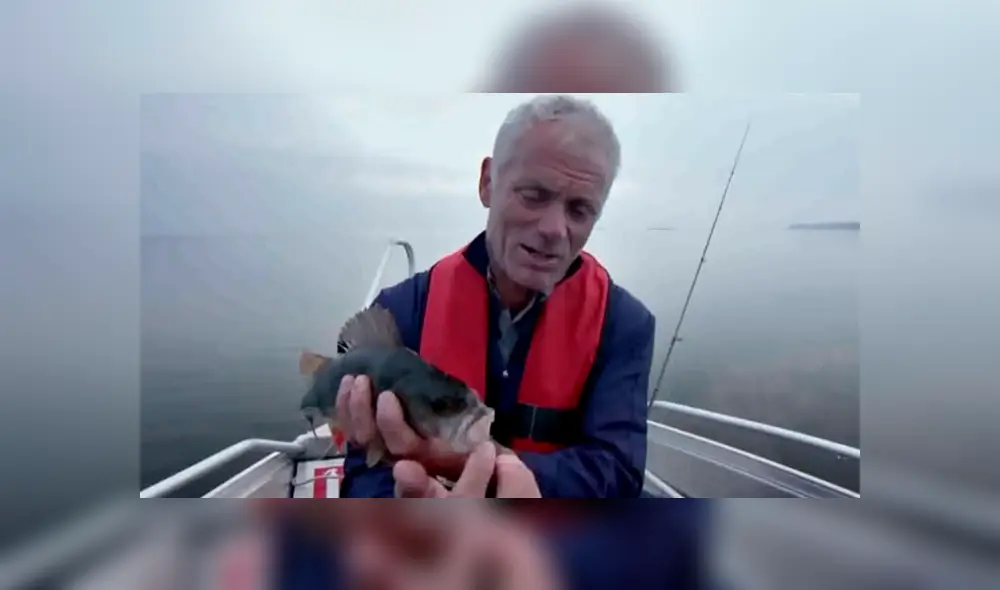 Un pescador profesional acudió a Chernobyl para inspeccionar un lago y encontró un desconcertante animal.