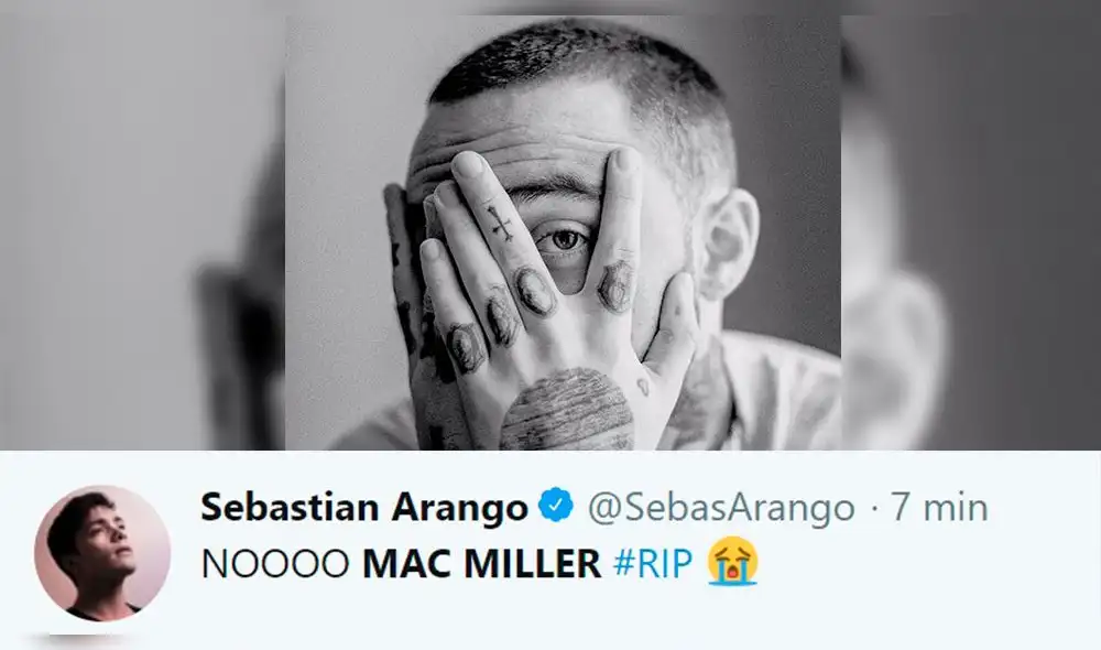 Celebridades reaccionan en redes sociales tras la muerte de Mac Miller 