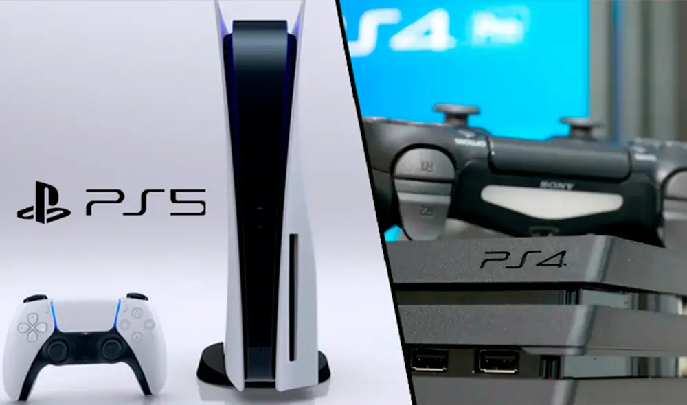 PS5 ya está a la venta en varios países y gamers ya juegan títulos de PS4 desde una PS5. Foto: composición La República