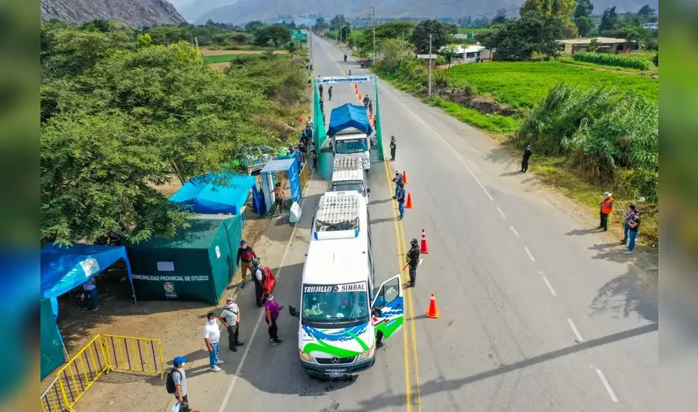 puesto control Simbal puesto control Simbal