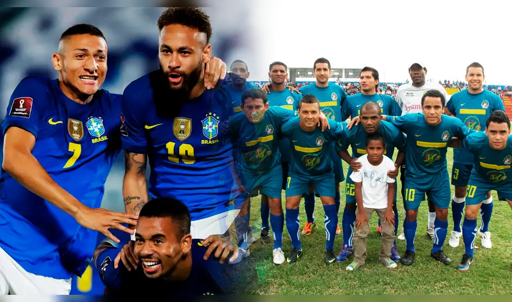 Defensor San Alejandro jugó con una camiseta alterna de Brasil en la segunda división peruana 2013. Foto: Composición / EFE / Radio Líder Chancay