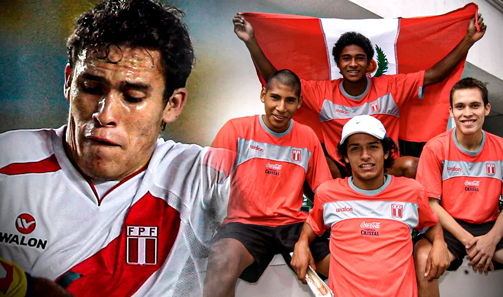 Ernesto 'Ruso' Salazar compartió con Reimond Manco, Eder Hermoza y el 'Huevito' Ruíz en el Mundial sub-17 del 2007. Foto: composición de Gerson Cardoso/La República Ernesto 'Ruso' Salazar compartió con Reimond Manco, Eder Hermoza y el 'Huevito' Ruíz en el Mundial sub-17 del 2007. Foto: composición de Gerson Cardoso/La República