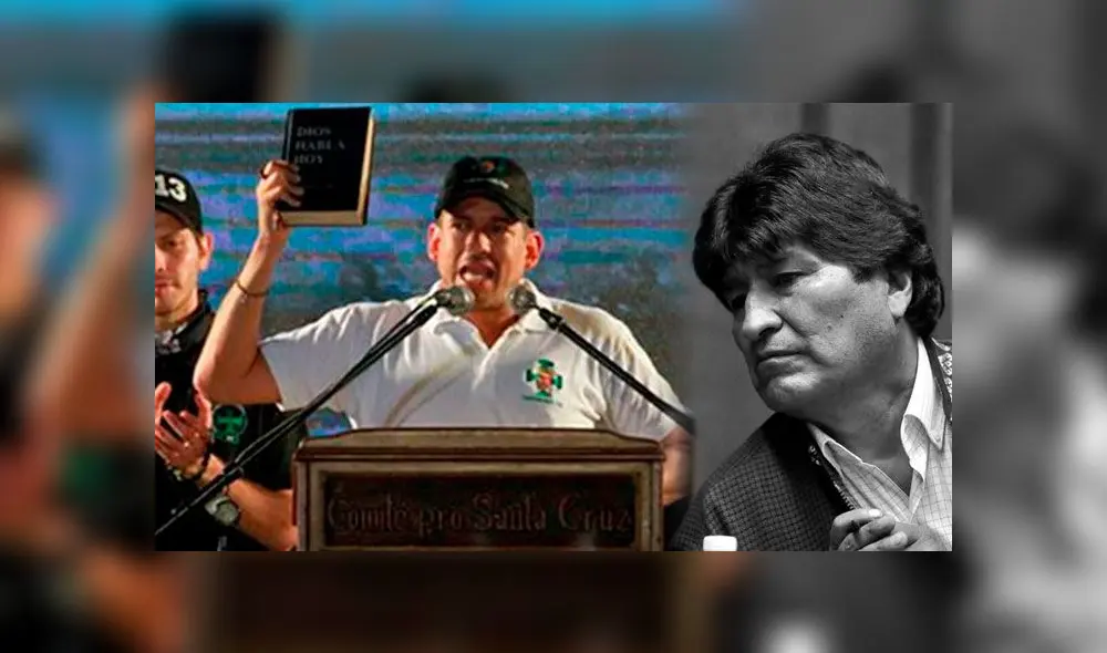 Luis Fernando Camacho, el político religioso que aspira a la presidencia de Bolivia. Foto: Composición