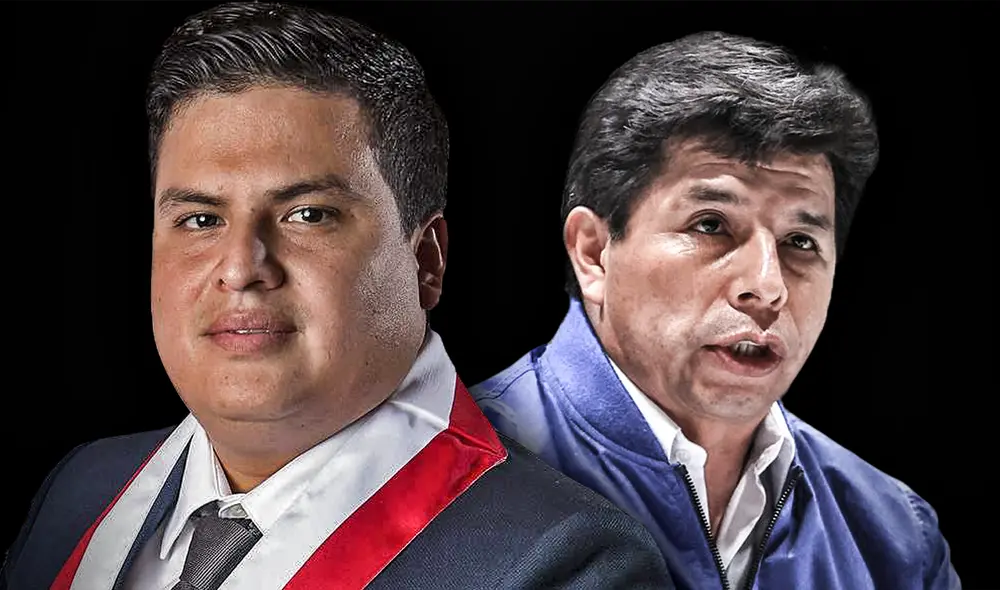 Diego Bazán fue el encargado de realizar el informe contra Pedro Castillo. Foto: composición Fabrizio Oviedo / La República