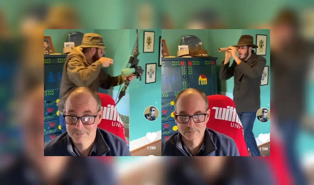 Desliza a la izquierda para ver el divertido desfile que protagonizó el hijo de un profesor. (Foto: captura) Desliza a la izquierda para ver el divertido desfile que protagonizó el hijo de un profesor. (Foto: captura)