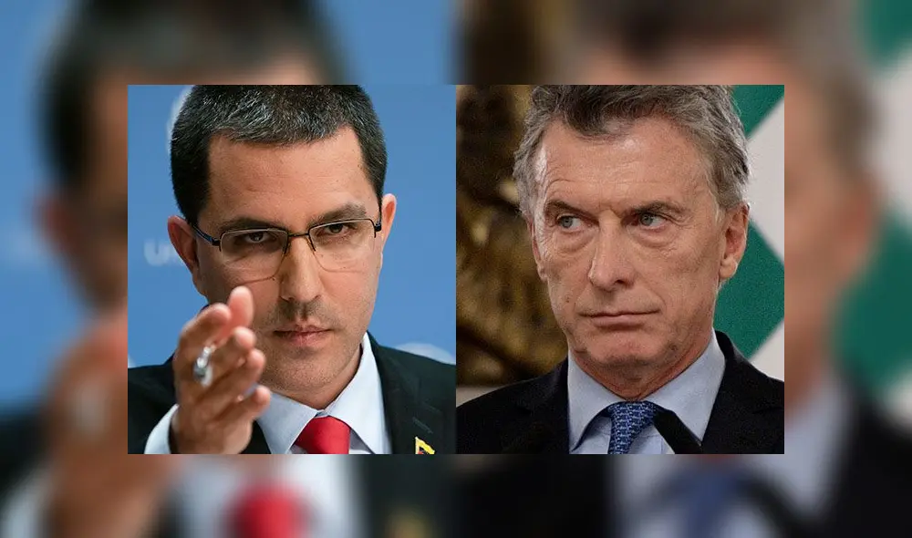 “Preocúpese por su país en vez de apoyar golpes”: pidió canciller chavista a Macri “Preocúpese por su país en vez de apoyar golpes”: pidió canciller chavista a Macri