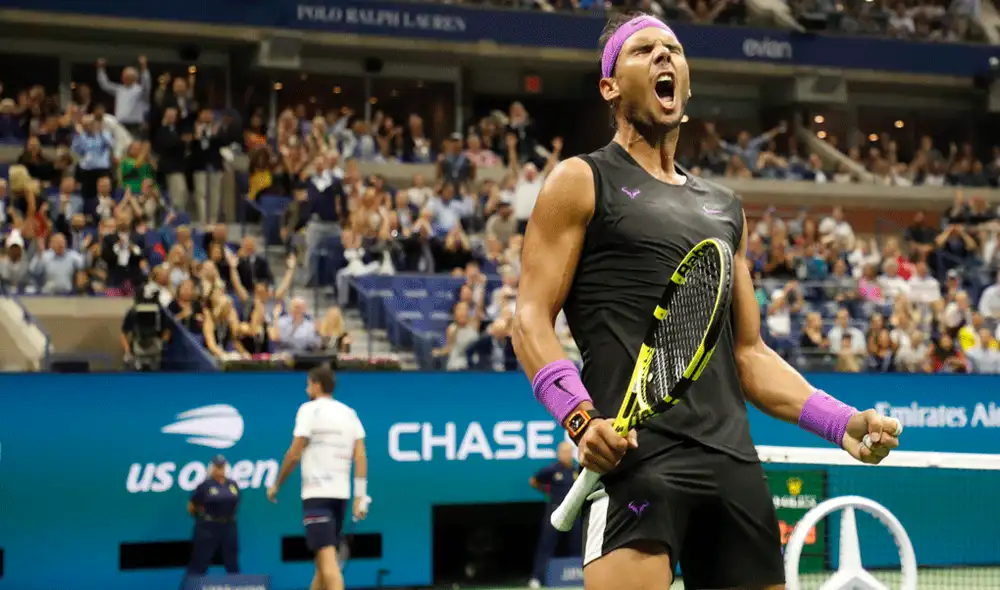 Rafael Nadal eliminó al croata Marin Cilic y enfrentará al argentino Diego Schwartzman en los cuartos de final del US Open 2019. | Foto: EFE