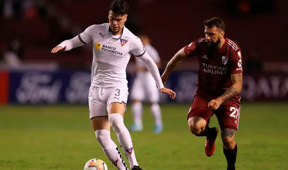 Liga de Quito aprovechó las chances que se le presentaron y concretó un 3-0 a su favor sobre River Plate. Foto: EFE. Liga de Quito aprovechó las chances que se le presentaron y concretó un 3-0 a su favor sobre River Plate. Foto: EFE.