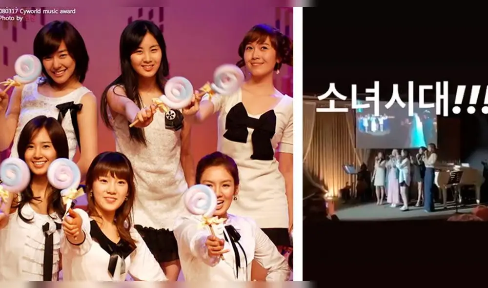 SNSD vuelve a cantar su éxito "Kissing you" en el 2020.