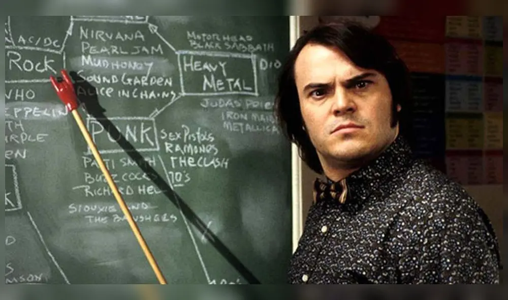 El divertido Jack Black interpreta a uno de los profesores más divertidos del cine en la película 'Escuela de Rock'. El divertido Jack Black interpreta a uno de los profesores más divertidos del cine en la película 'Escuela de Rock'.