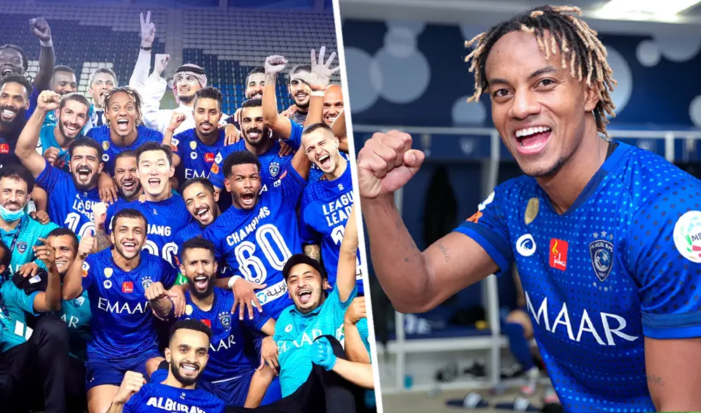 Al Hilal de André Carrillo se adueñó de la Saudi Professional League. | Foto: Al Hilal