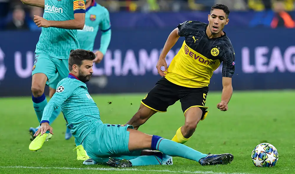 Sigue aquí EN VIVO ONLINE el Barcelona vs. Borussia Dortmund por la fecha 5 del Grupo F de la UEFA Champions League 2019-2020. | Foto: AFP Sigue aquí EN VIVO ONLINE el Barcelona vs. Borussia Dortmund por la fecha 5 del Grupo F de la UEFA Champions League 2019-2020. | Foto: AFP