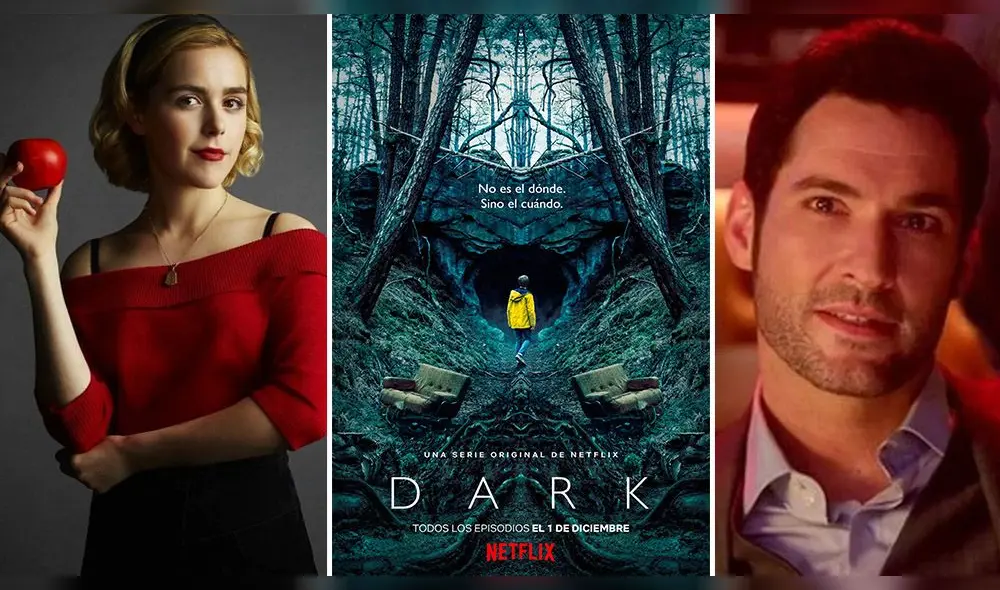 Lucifer, Sabrina y Dark son algunas de las series que se tendrán que despedir del servicio de streaming - Fuente: difusión Lucifer, Sabrina y Dark son algunas de las series que se tendrán que despedir del servicio de streaming - Fuente: difusión