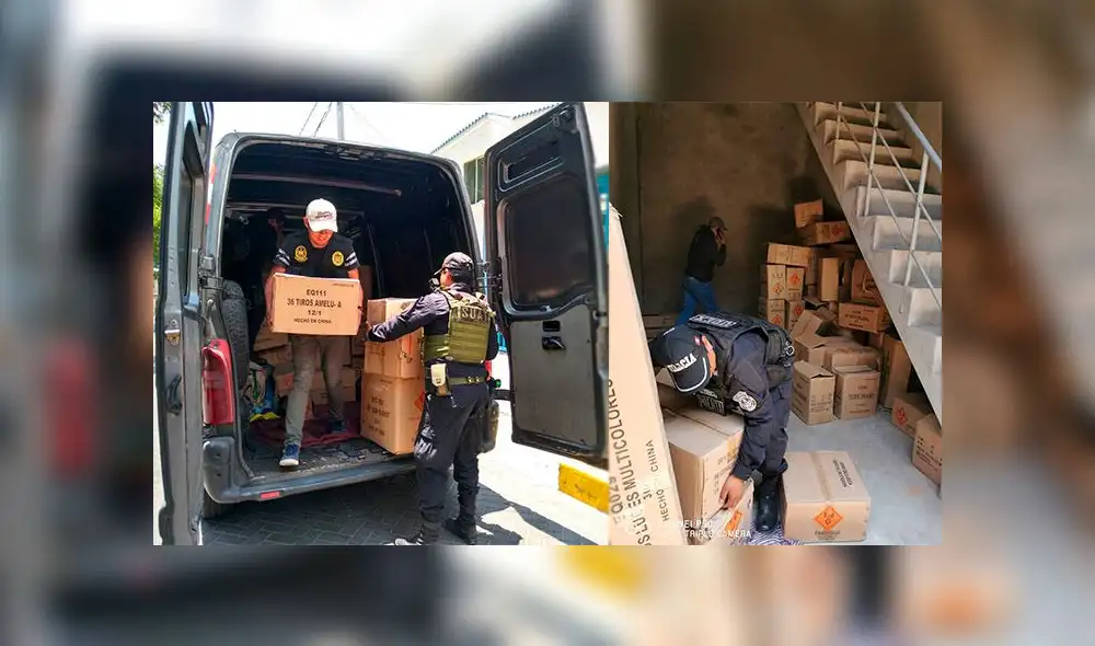 Encontraron la ilegal mercadería en un centro comercial del Cercado de Arequipa. Encontraron la ilegal mercadería en un centro comercial del Cercado de Arequipa.