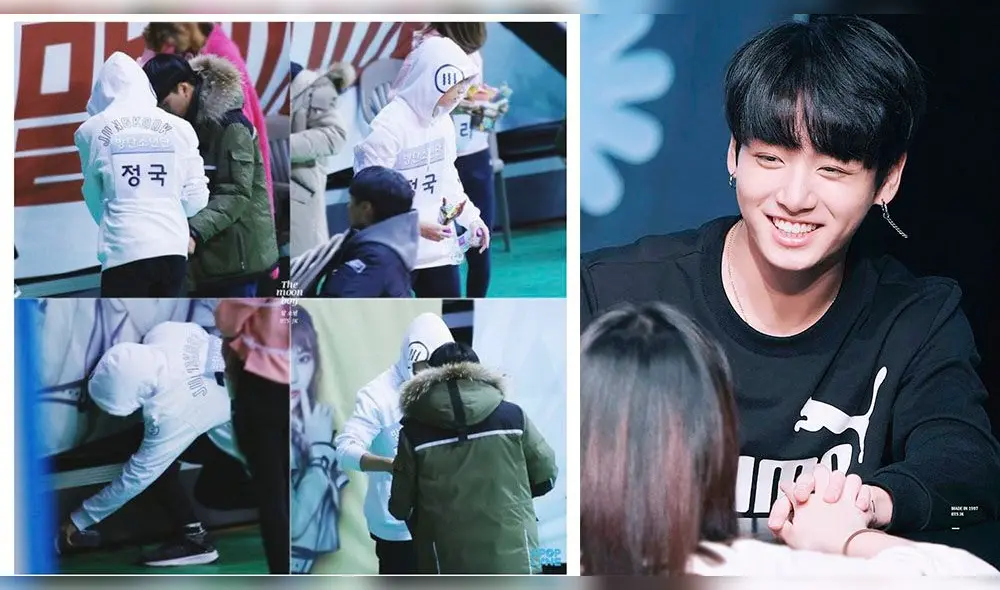 Jungkook ha sido halagado por sus modales al ayudar al staff de los ISAC y también por ser amable con ARMY que asiste a sus fansigns.