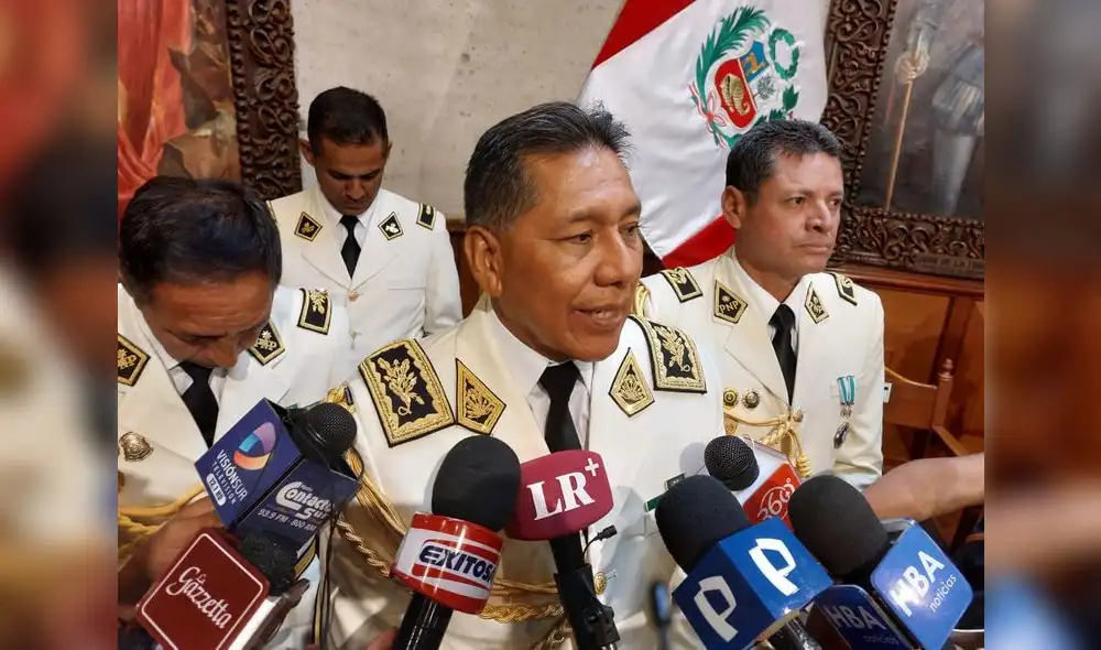 Jefe de la IX Macro Región Policial de Arequipa, Miguel Ángel Cayetano Cuadros. Foto: La República Jefe de la IX Macro Región Policial de Arequipa, Miguel Ángel Cayetano Cuadros. Foto: La República