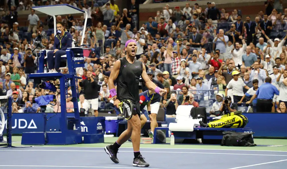 Rafael Nadal eliminó al croata Marin Cilic y enfrentará al argentino Diego Schwartzman en los cuartos de final del US Open 2019. | Foto: EFE