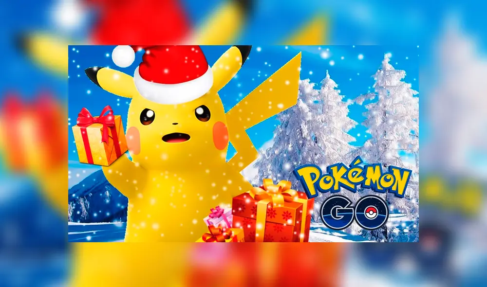 Evento de Navidad en Pokémon GO trae a Pichu, Pikachu y Raichu con Chullo