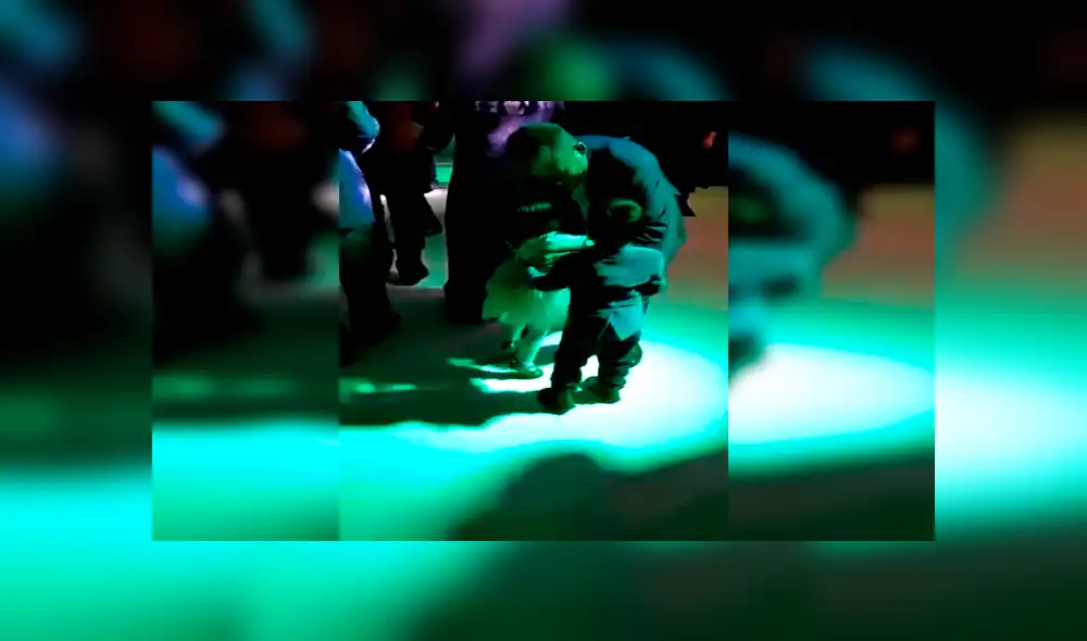 Vía Facebook: niño tiene una agresiva acción cuando le quitaron su pareja de baile [VIDEO]