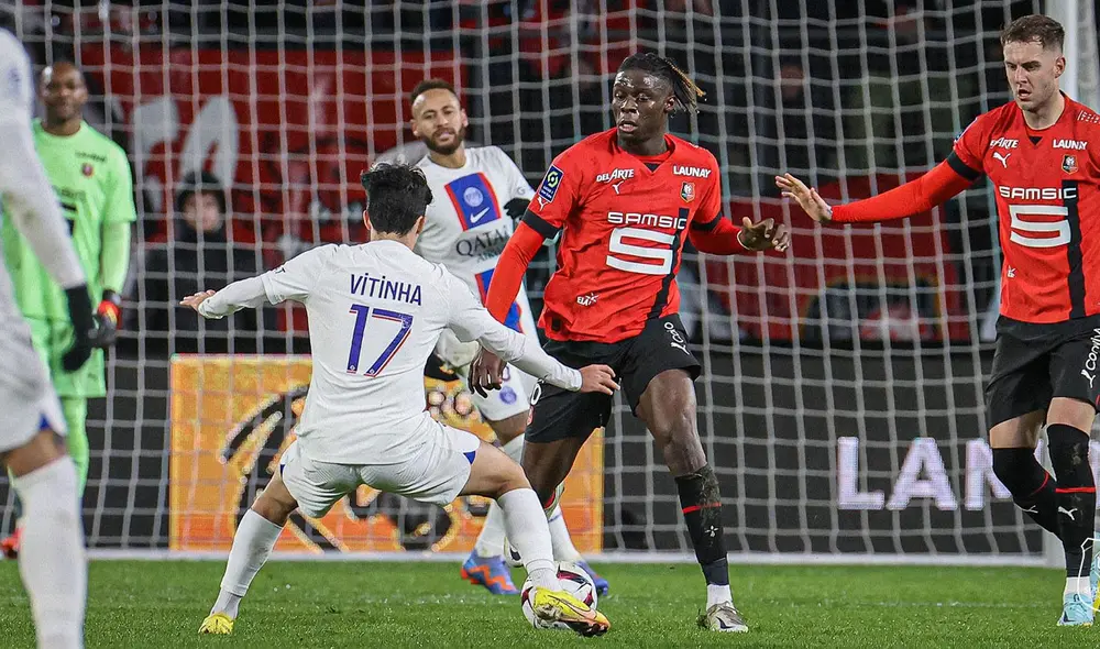PSG y Rennes se fueron al descanso con el marcador en cero en el estadio Roazhon Park. Foto: PSG PSG y Rennes se fueron al descanso con el marcador en cero en el estadio Roazhon Park. Foto: PSG