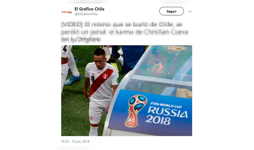 Christian Cueva: medio chileno se burla con polémico titular