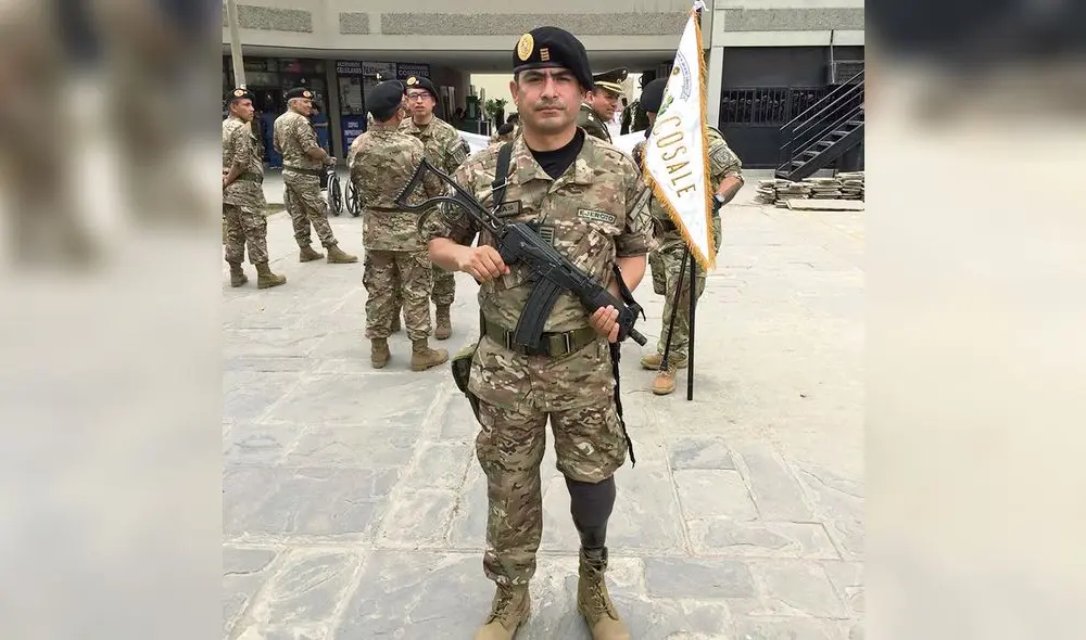 Honor Casas es mayor en retiro del Ejército Peruano.